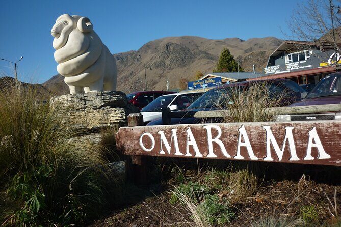 Queenstown to Lake Tekapo via Mt Cook One-Way Small Group Tour - Omarama: merino plains stop that adds character
