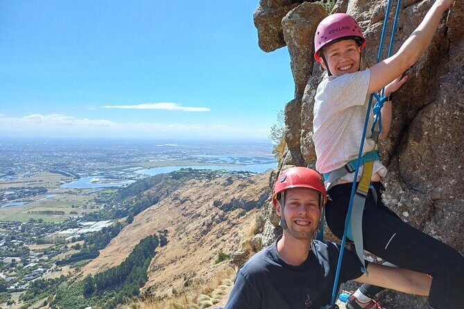 Rock Climbing Christchurch 1/2-day or full-day (Small Group Tour) - Key highlights