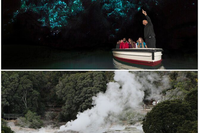 Rotorua and Waitomo Caves Day Trip from Auckland -Smaller Groups - Te Puia start: Maori Arts and Crafts Institute in plain, visitor-friendly time