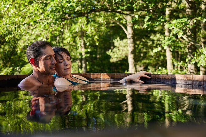 Rotorua Forest Hot Tub Soak at Secret Spot - Hot to cold: cold plunge tubs and the Shinny Dip foot option