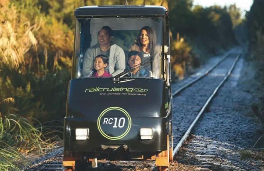 Rotorua Railcruising: Self-Drive Rail Car with Audio Guide - Your Own Rail Car on the Rotorua Railway, With Audio That Adds Meaning
