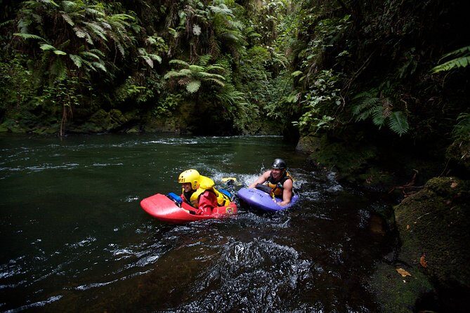 Rotorua Sledging White Water Sledging | Kaitiaki Adventures - What You’ll Do on the Okere River: Rapids, Flats, and Footwork