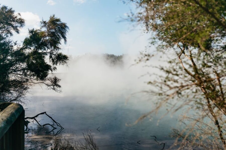 Rotorua: 'Thermal Path Tour' Geothermal half day Tour - Te Manaroa Spring: Rotorua’s largest hot water spring, boiling from below