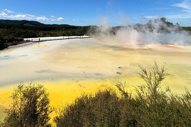 Rotorua: WaiOtapu & Redwood forest & Blues springs from Auckland - The 6:00 am start and the Auckland-to-Rotorua drive plan