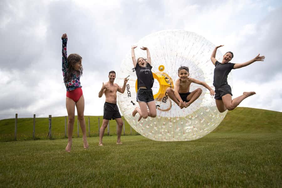 Rotorua: ZORB Inflatable Ball Rides - Inside a 40-liter ZORB ball: what the ride is really like