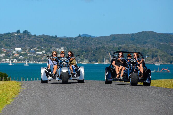Scenic Tour - Bay of Islands, 30 mins (min2) - Who should book this V8 trike ride (and who should think twice)