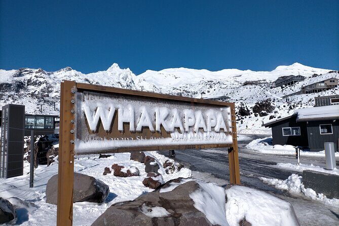 Shuttle Park n Ride to Whakapapa Ski fields - Return trip: same spot, shared timing, and flexibility
