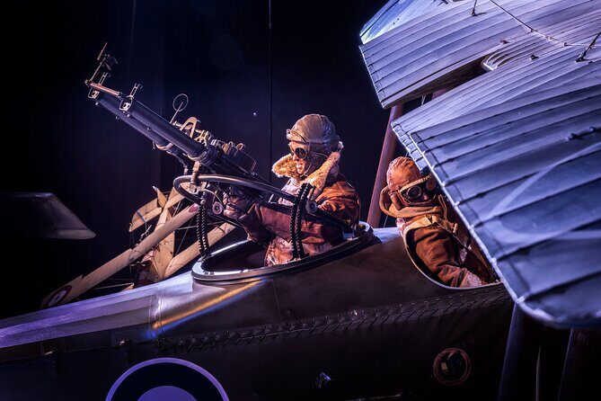 Skip the Line:WWI & WWII Combo Exhibitions at the Omaka Aviation Heritage Centre - Knights of the Sky: WWI storytelling built with film workshop energy