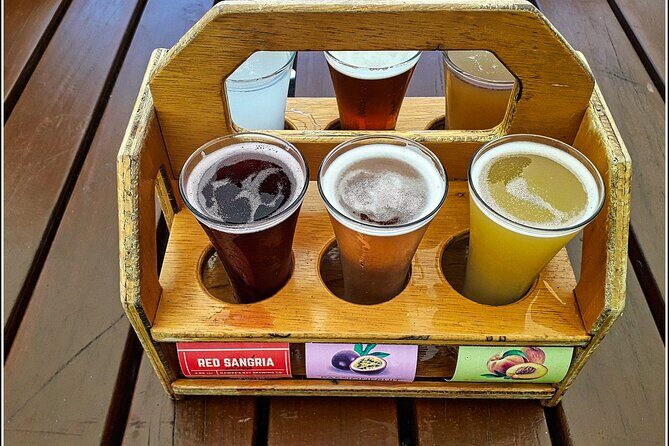 Small group - Beer, Wine, Cider and Gin Tour - 5.0 - 5.5 hours - The Comfort and Convenience of Pickup Around Napier
