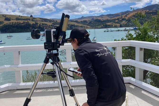 Solar Explorer in Akaroa - Sun-Viewing Tour with Telescopes - The guide makes it: Luca and real weather-smart help