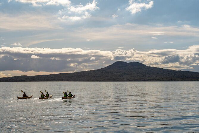 Sunset kayak tour to Rangitoto Island - BBQ dinner, hot drinks, and the small-group feel