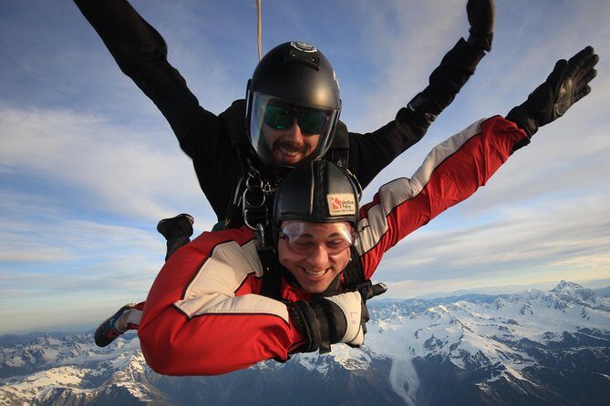 Tandem Skydive 10,000ft from Franz Josef - The Flight Plan: Window Seat Views Before You’re Strapped In