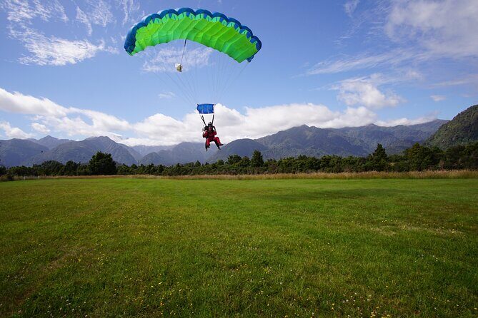 Tandem Skydive 16,500ft from Franz Josef - Weather matters more than you think