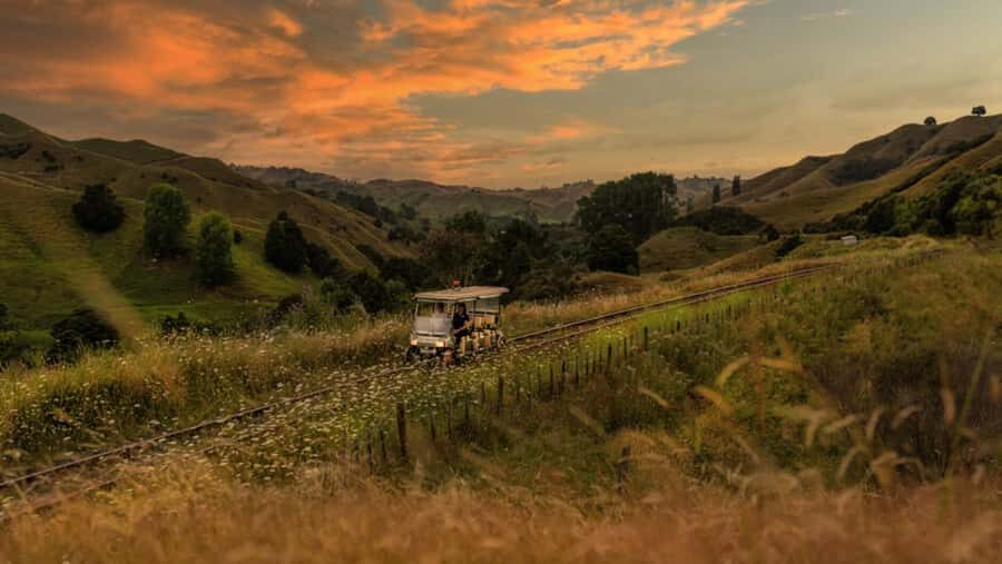 Taumarunui: Forgotten World Rail Cart Tour with Lunch - The 5-hour flow: motel check-in, rail cart at Okahukura, lunch at Tokirima