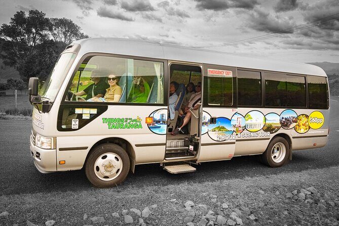 TAURANGA City & Scenic Sightseeing 2-hour Local Bus Tour - A 2-hour circuit that makes sense on a short port day
