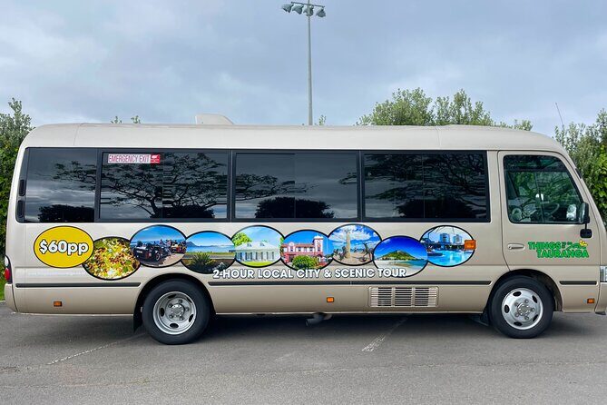 TAURANGA City & Scenic Sightseeing 2-hour Local Bus Tour - Minden Lookout: your 10-minute “wow” moment over the Bay of Plenty