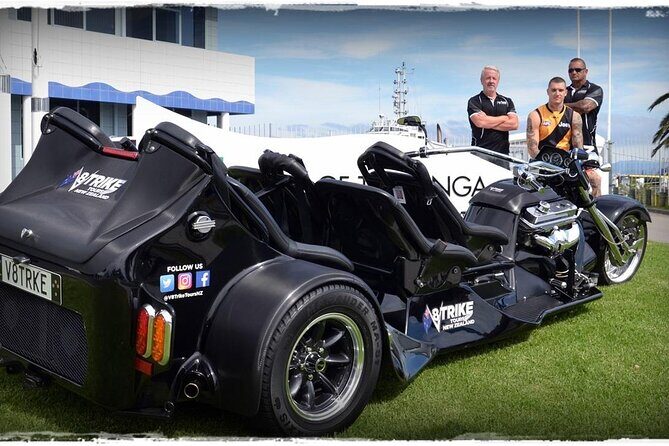 TAURANGA SHORE EXCURSION: Epic 25 min V8 Trike tour of Mt Maunganui & Tauranga - Timing on a cruise day: how to fit this without stress