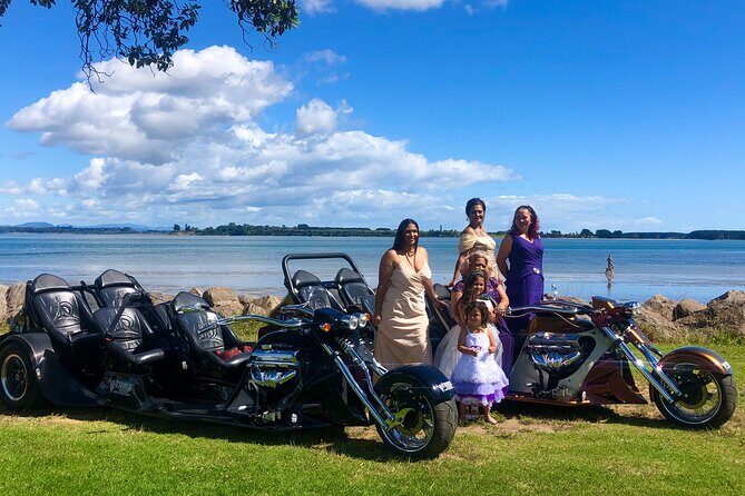 TAURANGA SHORE EXCURSION: Epic 25 min V8 Trike tour of Mt Maunganui & Tauranga - Best ways to use this tour during your Tauranga stop