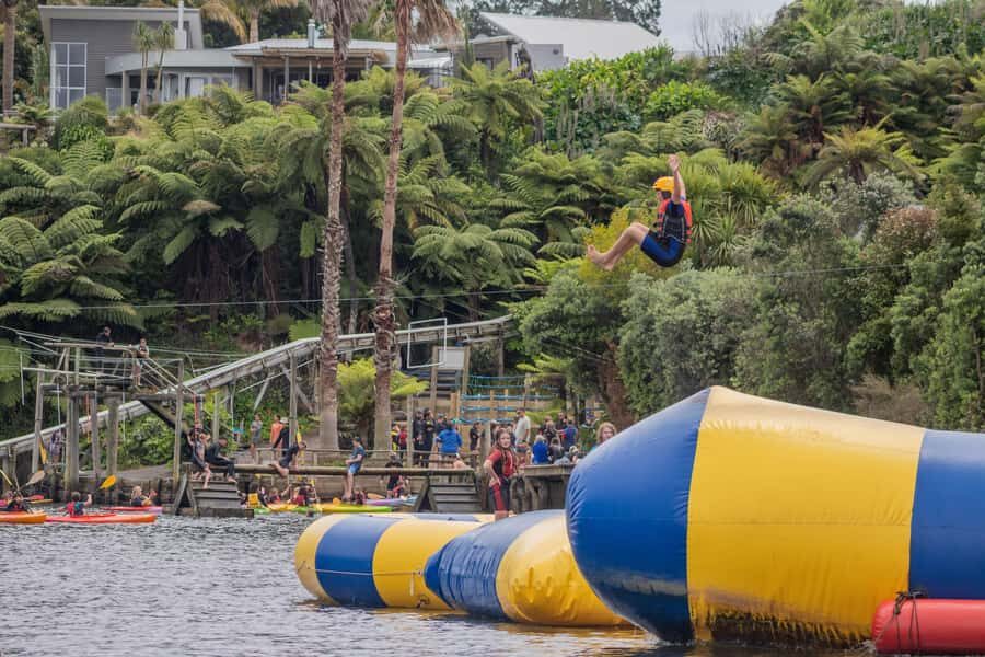 Tauranga: Waimarino Adventure Park Supreme Pass Entry Ticket - Arriving at Waimarino: reception steps, river basics, and timing