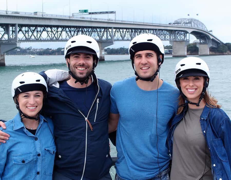 The Classic: Discover Amazing Auckland on an Electric Bike - Princes Wharf setup: where the tour really starts
