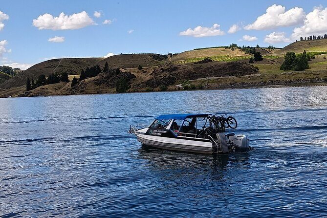 The Ultimate Lake Dunstan Bike Hire And Boat Experience - Dunstan Explorer Boat: the payoff for your legs