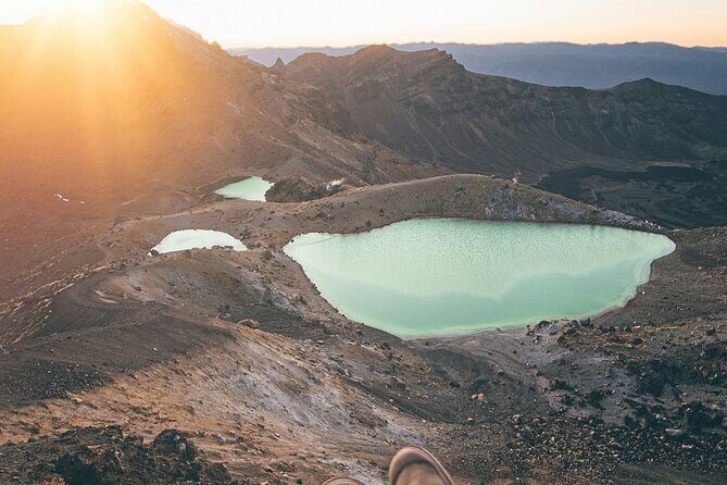 Tongariro Crossing : PRIVATE TRANSFER Leaving AUCKLAND - Day 1: Huka Falls near Taupō as your warm-up