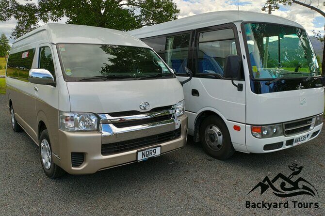 Tongariro Crossing Secure Parking & Shuttle one way - Pickup at Lake Rotoaira Road and the ride to Mangatepopo Road
