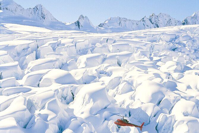 Twin Glacier Fox and Franz, Snow Landing (allow 30 mins - departing Fox Glacier) - What You See Over Fox Glacier and Franz Josef