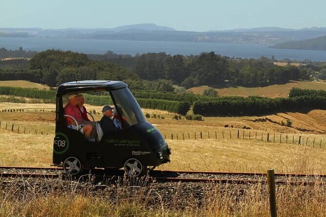 Ultimate self-drive rail car journey - Rotorua RailCruising: safety briefing, setting the track, and getting your bearings