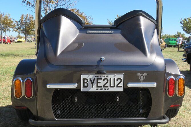 V8 Trike Private Tour of Christchurch - Meeting the Trike at PwC Canterbury
