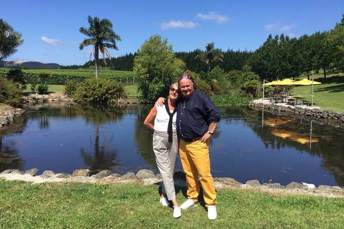 Vineyards Honey and Black Sand Beaches from Auckland - Muriwai Beach views: black iron sand, surfing energy, and honey reality checks