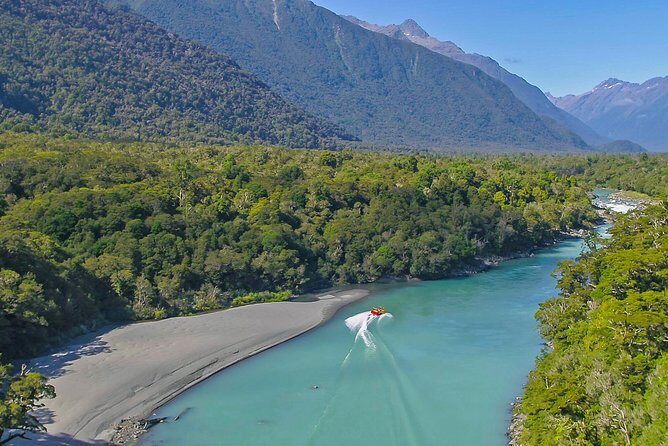Waiatoto River Safari - Where you meet the boat: Hannah’s Clearing and getting ready