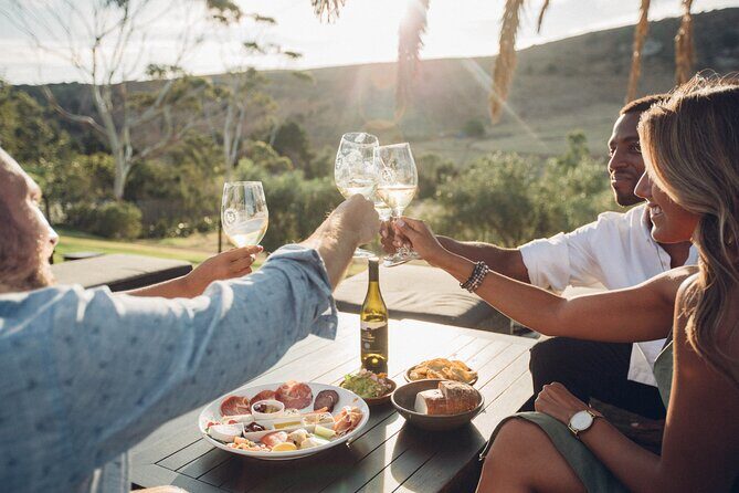 Waiheke Island: Scenic Wine Tour on a Double Decker Bus - Mudbrick Vineyard finale with Hauraki Gulf views