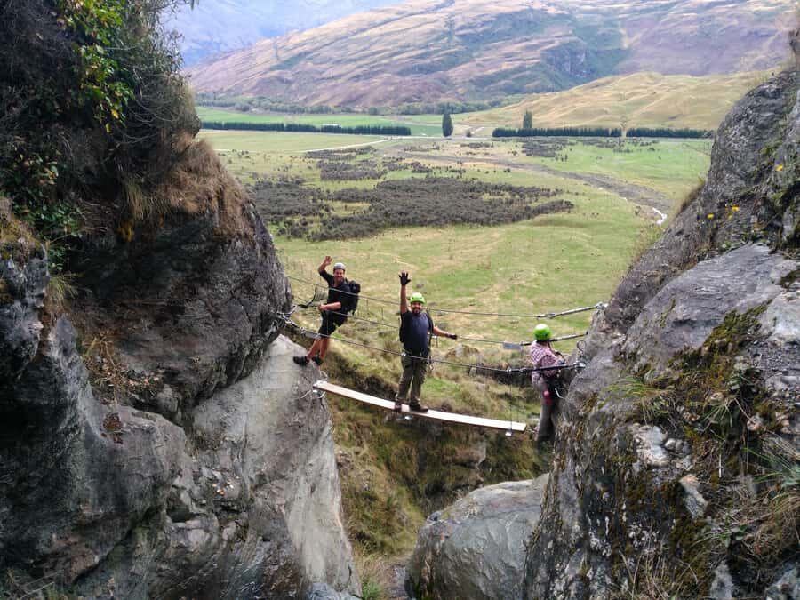 Wanaka: 2-Hour Beginner Waterfall Cable Climb - The views and the snack stop over Lake Wanaka country