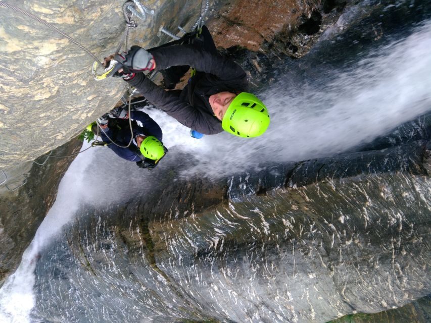 Wanaka: 4-Hour Intermediate Waterfall Cable Climb - Summit lunch at a 60m waterfall base: the break that makes it all feel worth it