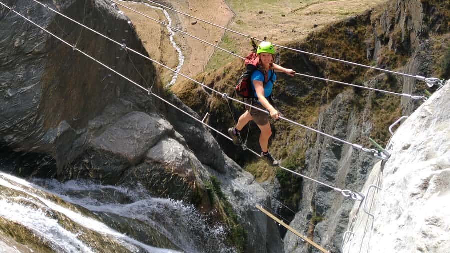 Wanaka: 4-Hour Intermediate Waterfall Cable Climb - Price and value: $224 for a guided 4-hour climb with lunch and safety gear