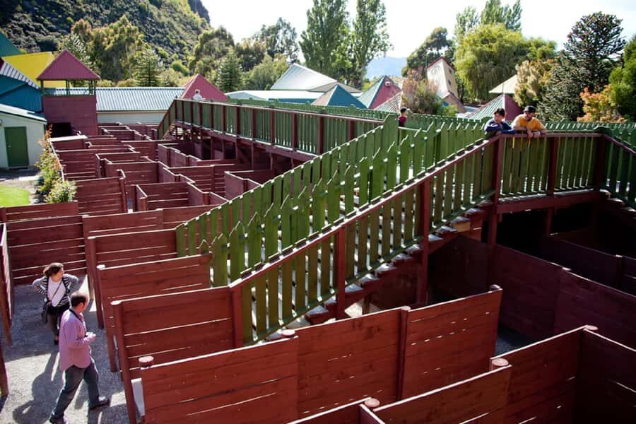 Wanaka: Combo Entry to Puzzling World - Tumbling Towers and The Leaning Tower: instant group comedy photos