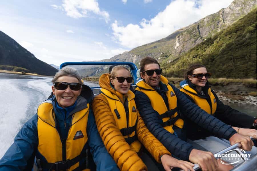 Wānaka: Heli Siberia Max - Helicopter Flight, Hike, Jet Boat - Landing up high: the transition from birds-eye to boots