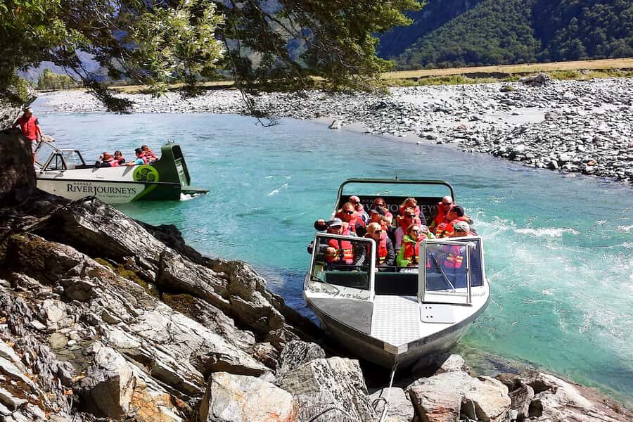 Wanaka: Jet Boat & Wilderness Walk - Mount Aspiring glacier viewing: what you’ll likely see from the water