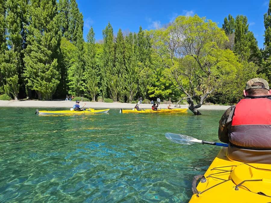 Wanaka: Lake Wanaka Guided Kayak Tour - What you’ll do on the water: a clear-water main bay paddle