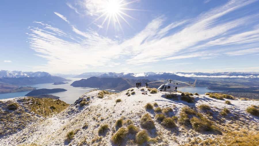 Wānaka: Scenic Helicopter Flight Wānaka Max - Getting Oriented at Wanaka Helicopters Office