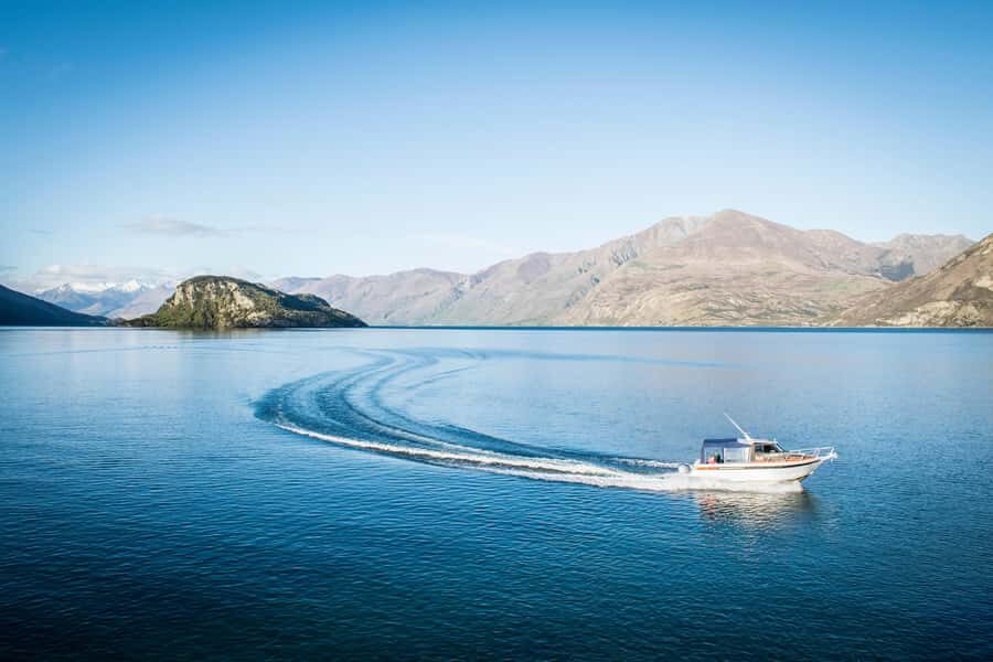 Wanaka Water Taxi Mou Waho Island Tour - The 15 km Water Taxi Ride: Lake Stories as You Cruise