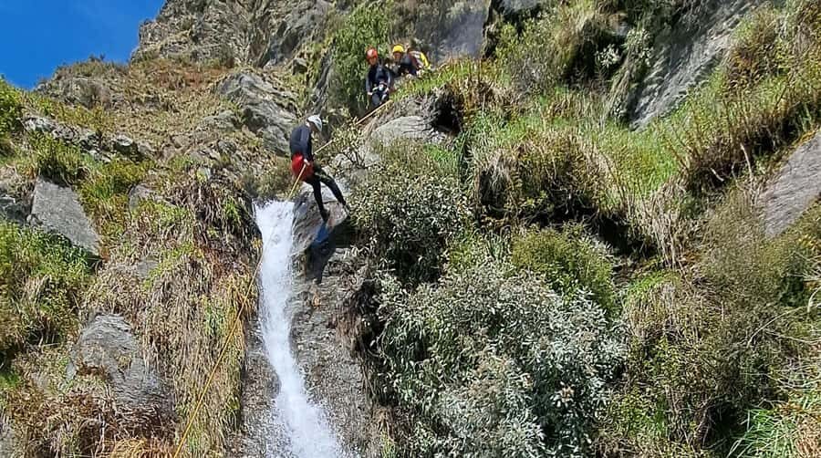 Wanaka: Waterfall Climb and Canyon Tour - Six waterfalls and the wire-crossing finish