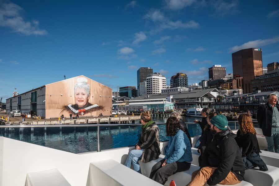 Wellington: Commentated Harbour Explorer tour - Queens Wharf: the easiest start in the city