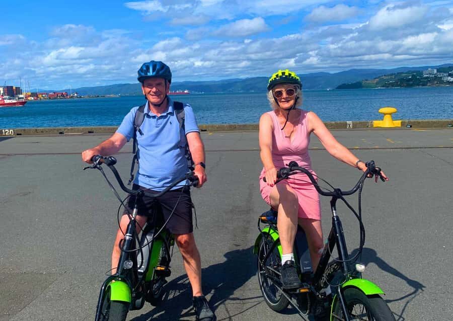 Wellington Electric Bike Rental - Mt Victoria Without the Punishment: Set the Assist and Go