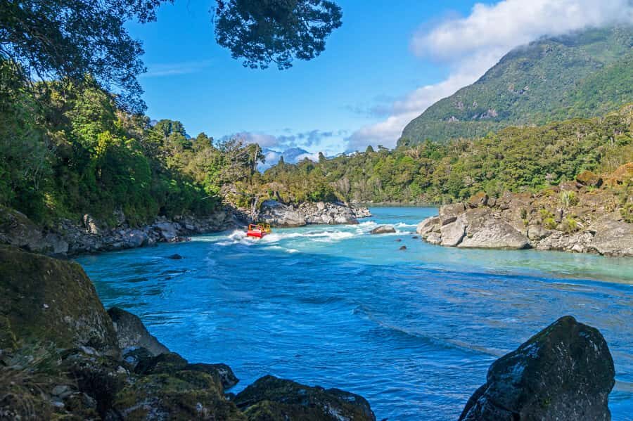 West Coast: Eco River Safari in UNESCO World Heritage Area - River speed meets ancient rainforest on New Zealand’s West Coast
